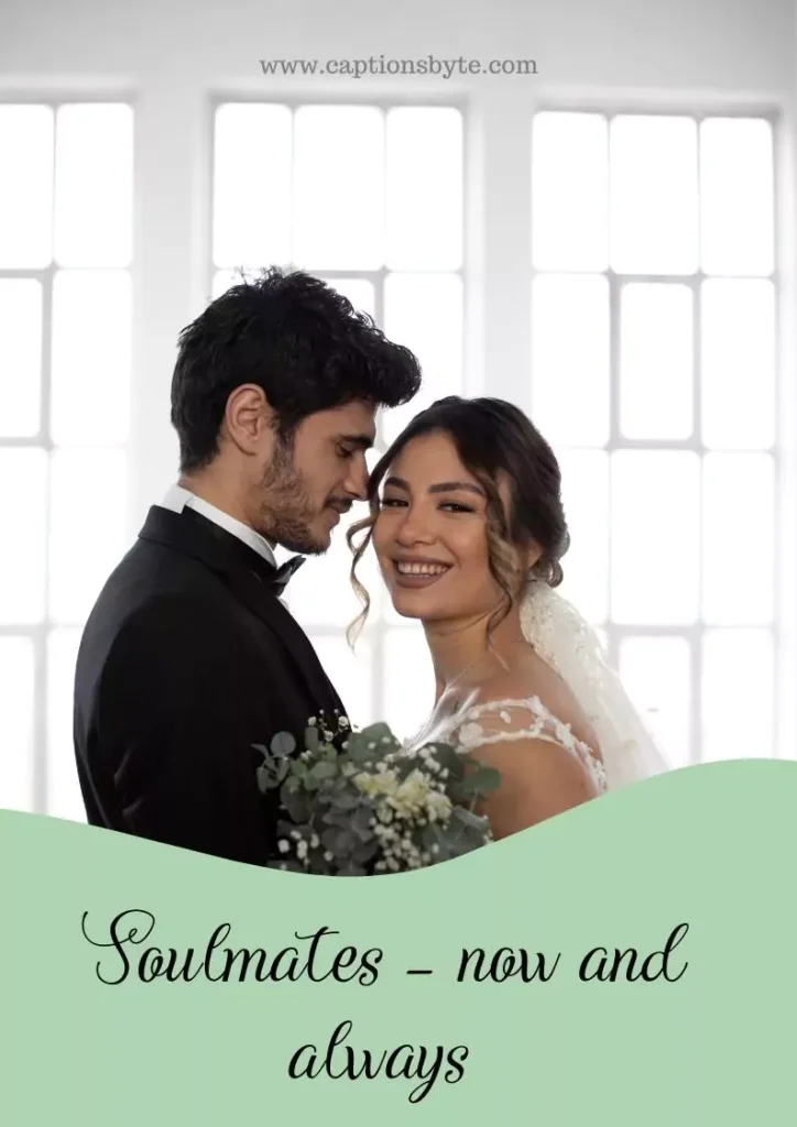Captions for Newly Married Couple.