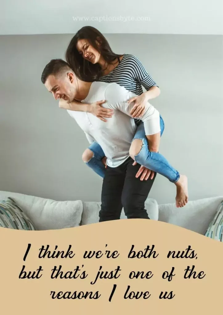 Funny Couple Captions.