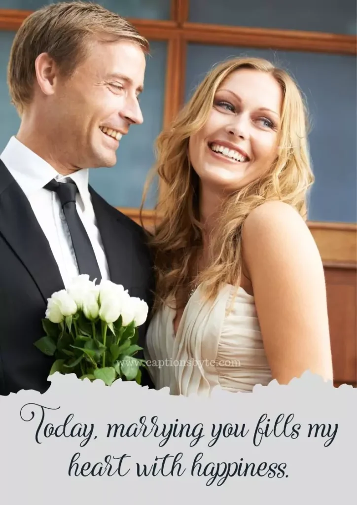 Pre-wedding Captions for Couples.