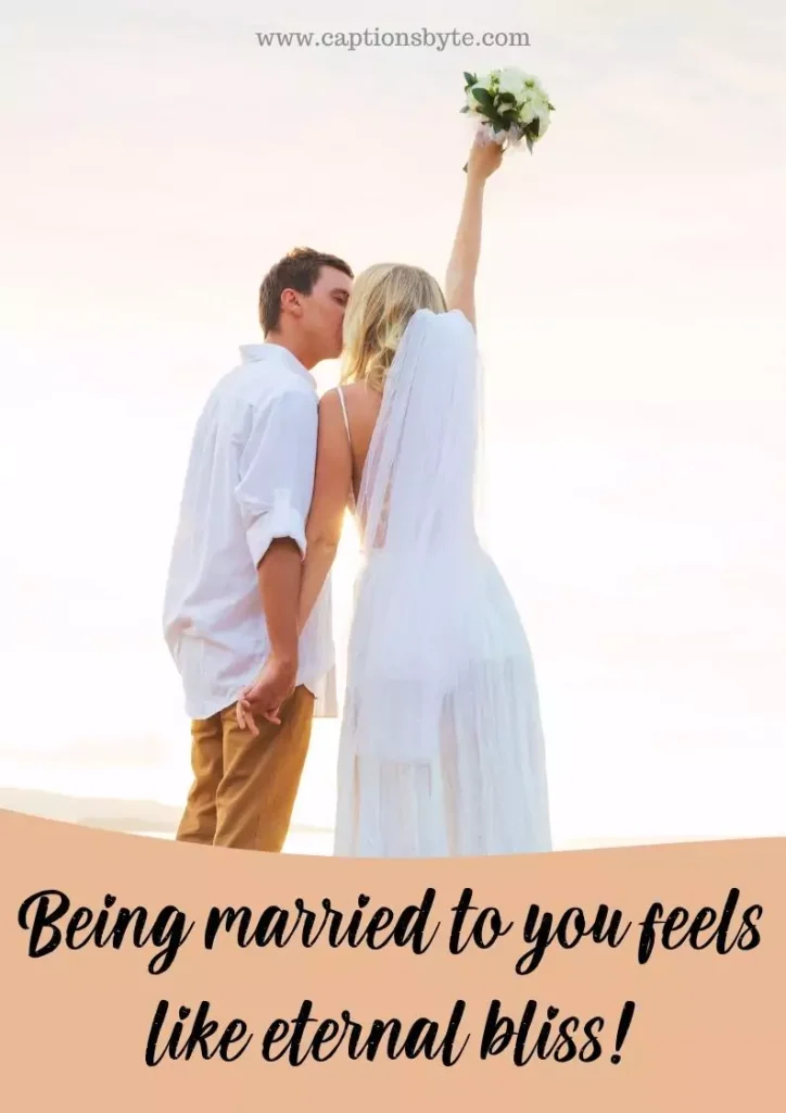 Married Couple captions for Instagram.