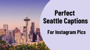 Perfect Seattle Captions