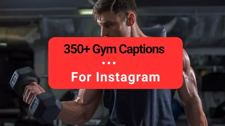 Gym Captions